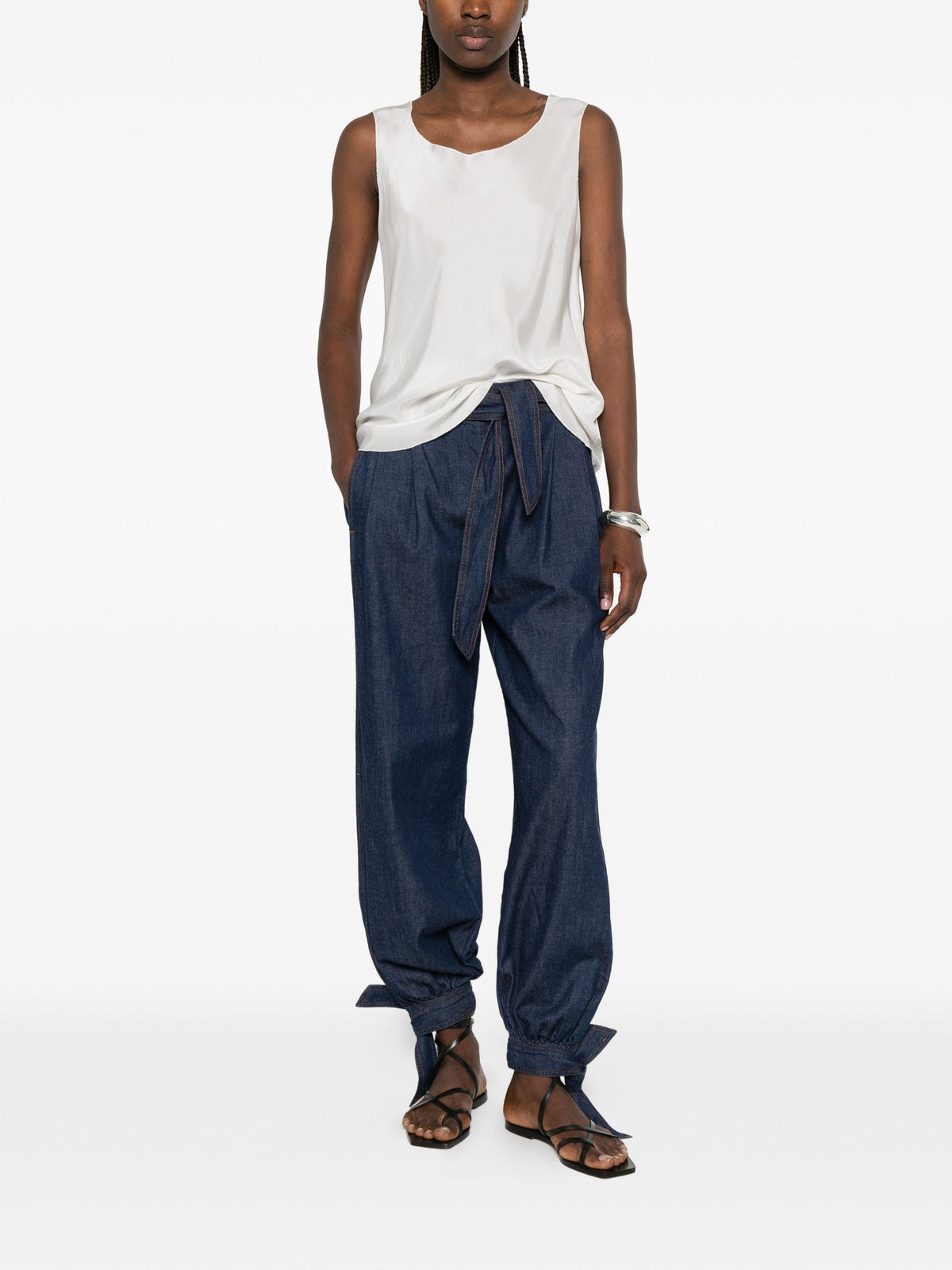 SUSANNE BOMMER SATIN TOP