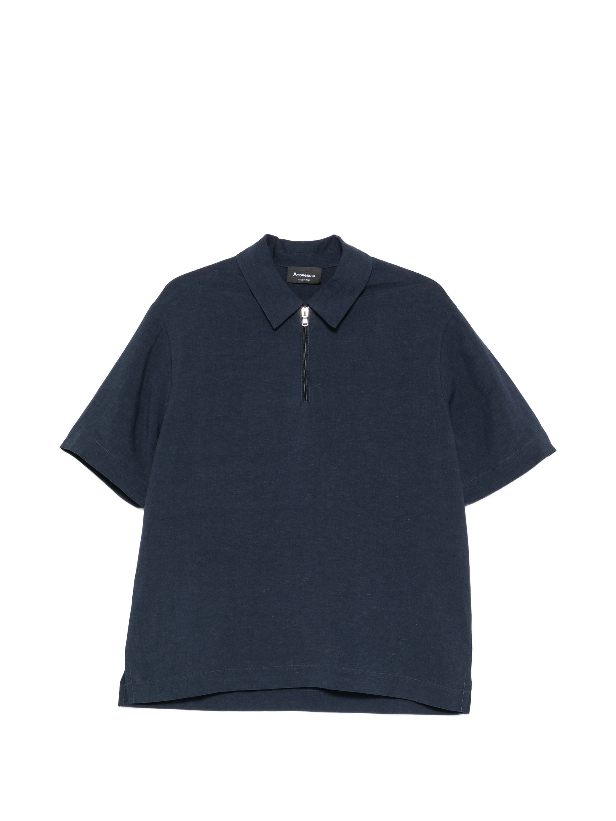 AROVESCIO POLO ZIP