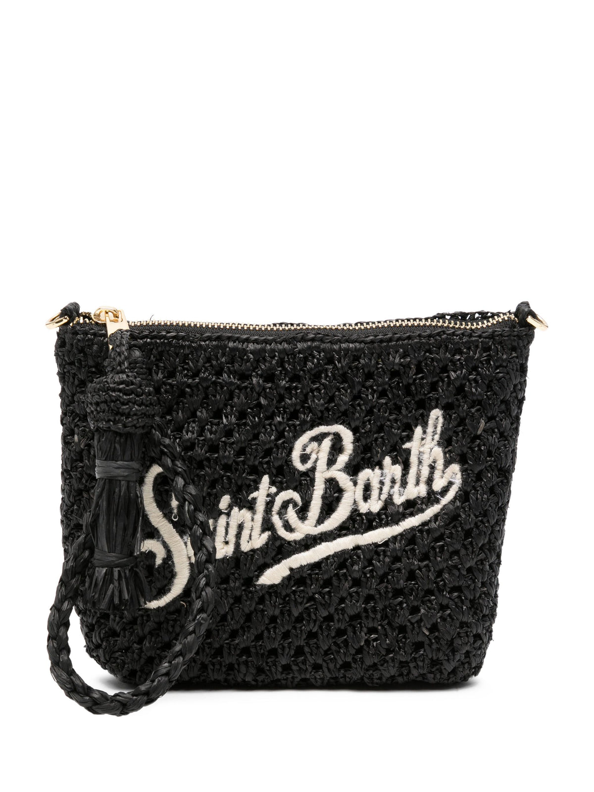 MC2 SAINT BARTH RAFFIA POUCH