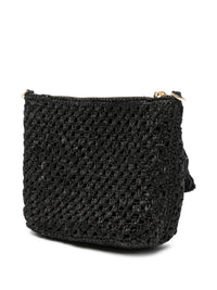 MC2 SAINT BARTH RAFFIA POUCH
