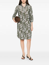 ROSSO 35 FLORAL SHIRT DRESS