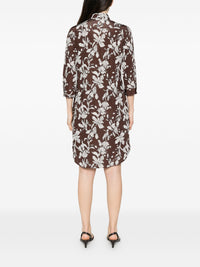 ROSSO 35 FLORAL SHIRT DRESS