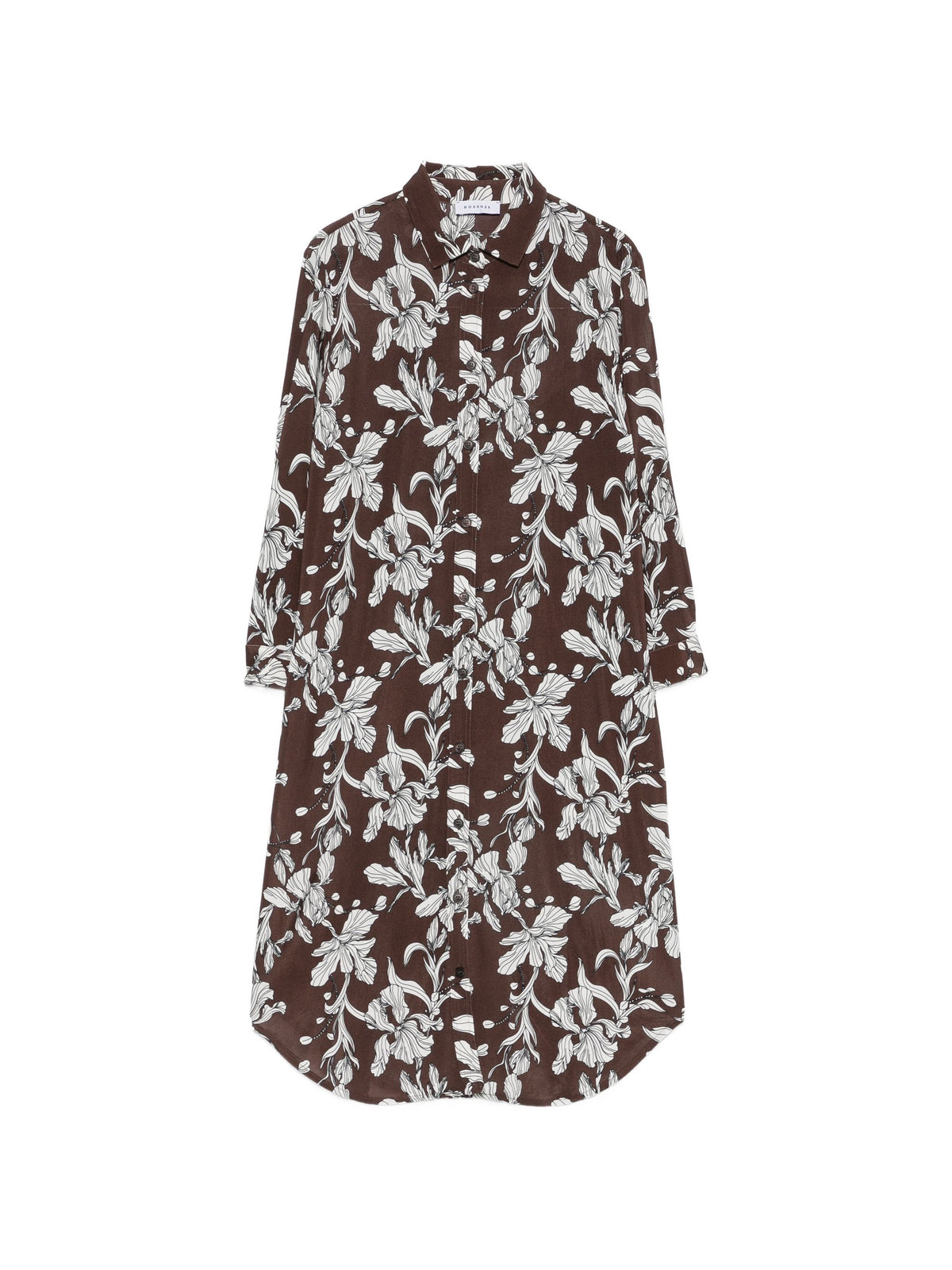 ROSSO 35 FLORAL SHIRT DRESS
