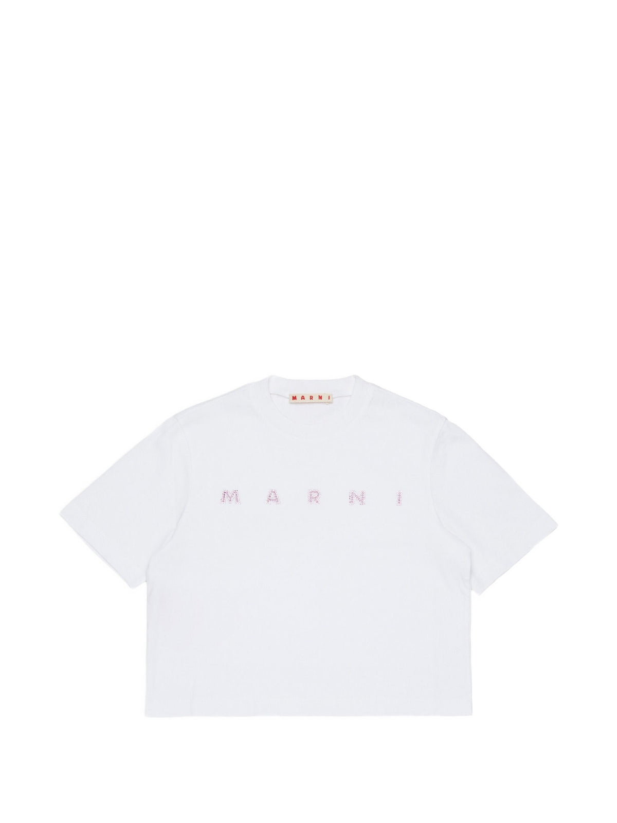 MARNI LOGO CROPPED TEE