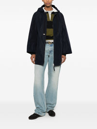 ROSSO 35 HOODED TRENCHCOAT