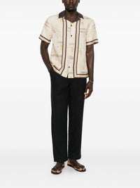 LES DEUX LINEN COMFORT SUIT PANTS
