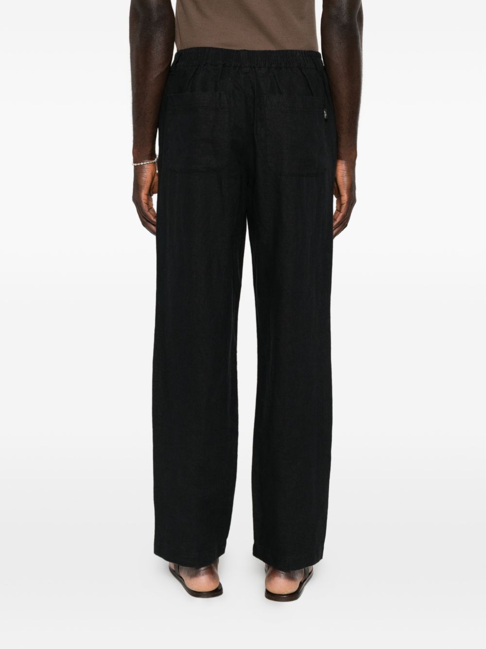 LES DEUX LINEN COMFORT SUIT PANTS