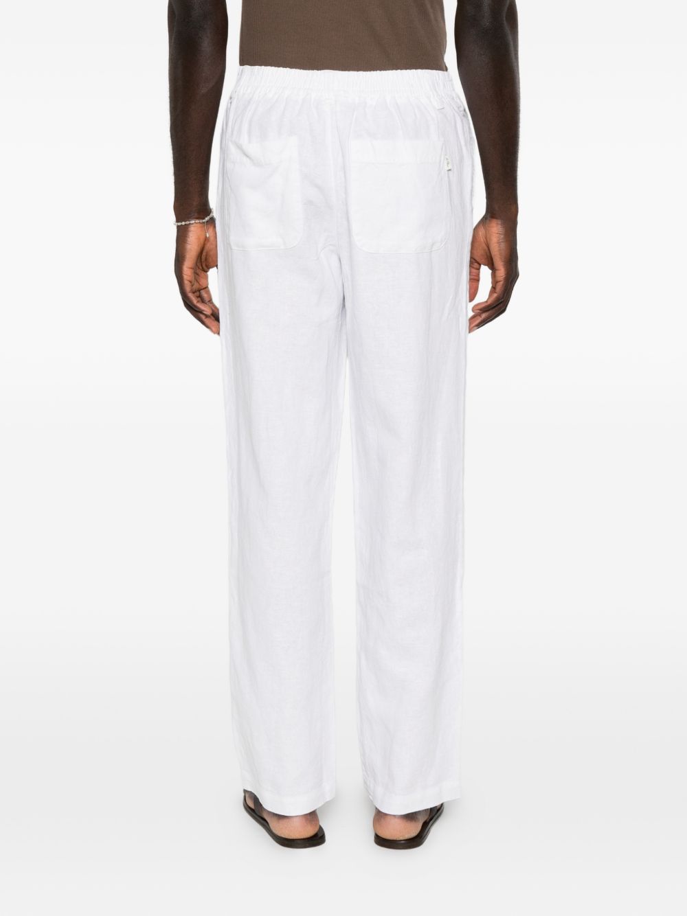 LES DEUX LINEN COMFORT SUIT PANTS
