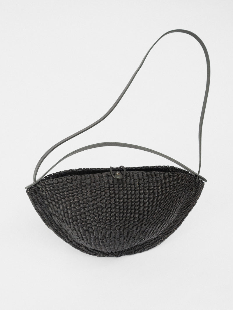 INES BRESSAND MEDIUM WALNUT OVAL BAG