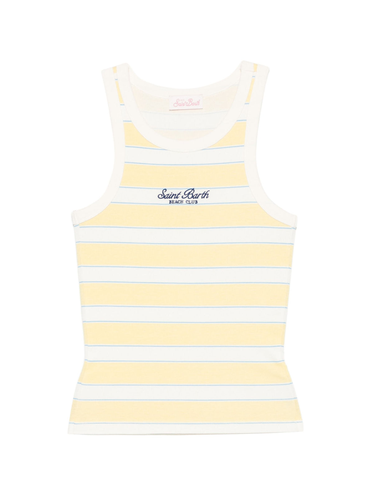 MC2 SAINT BARTH RIB STRIPES TANK TOP
