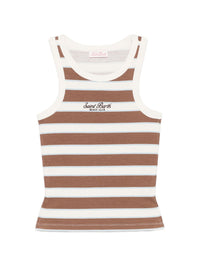 MC2 SAINT BARTH RIB STRIPES TANK TOP