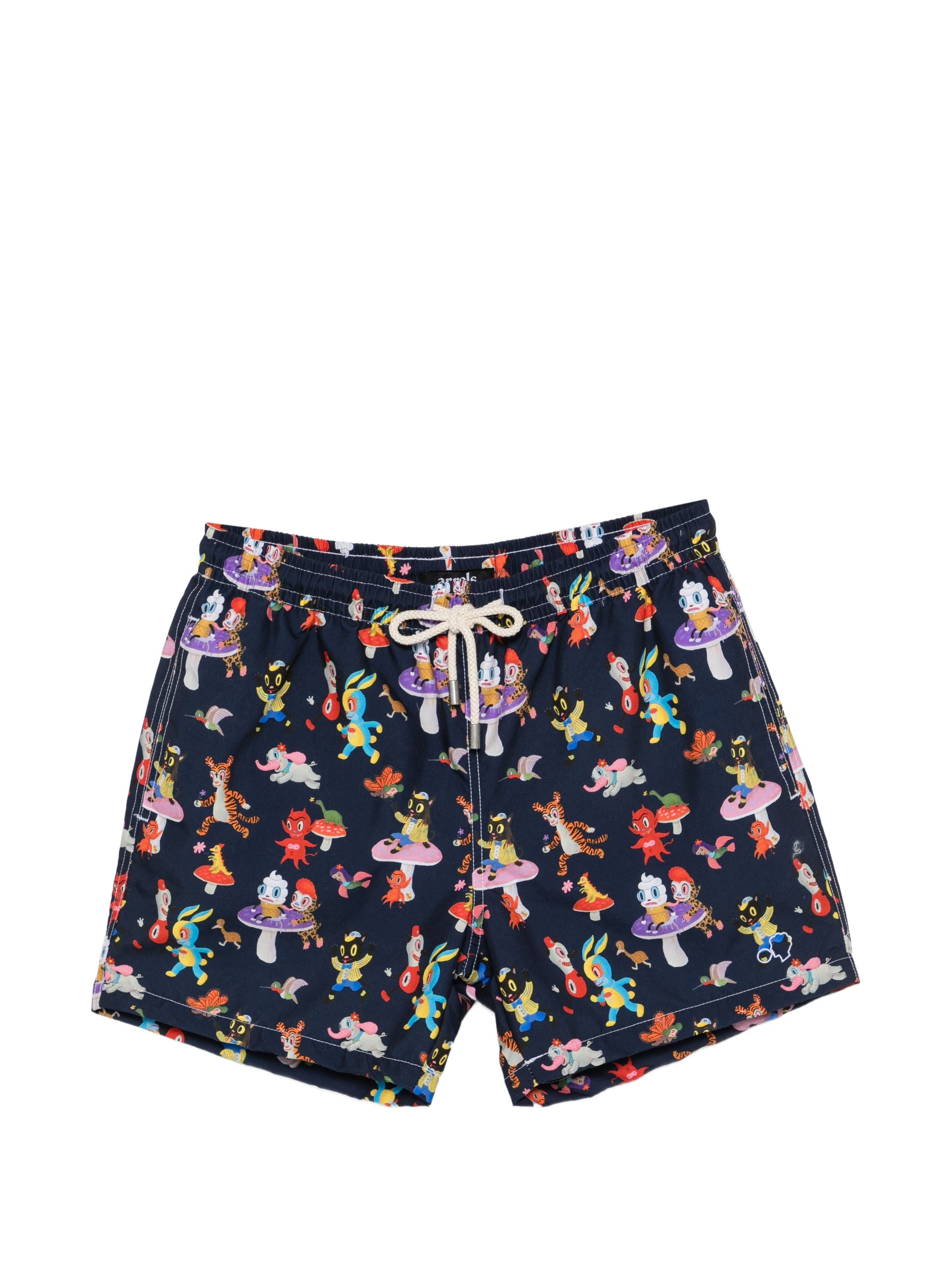 ARRELS PRINT SWIM SHORTS