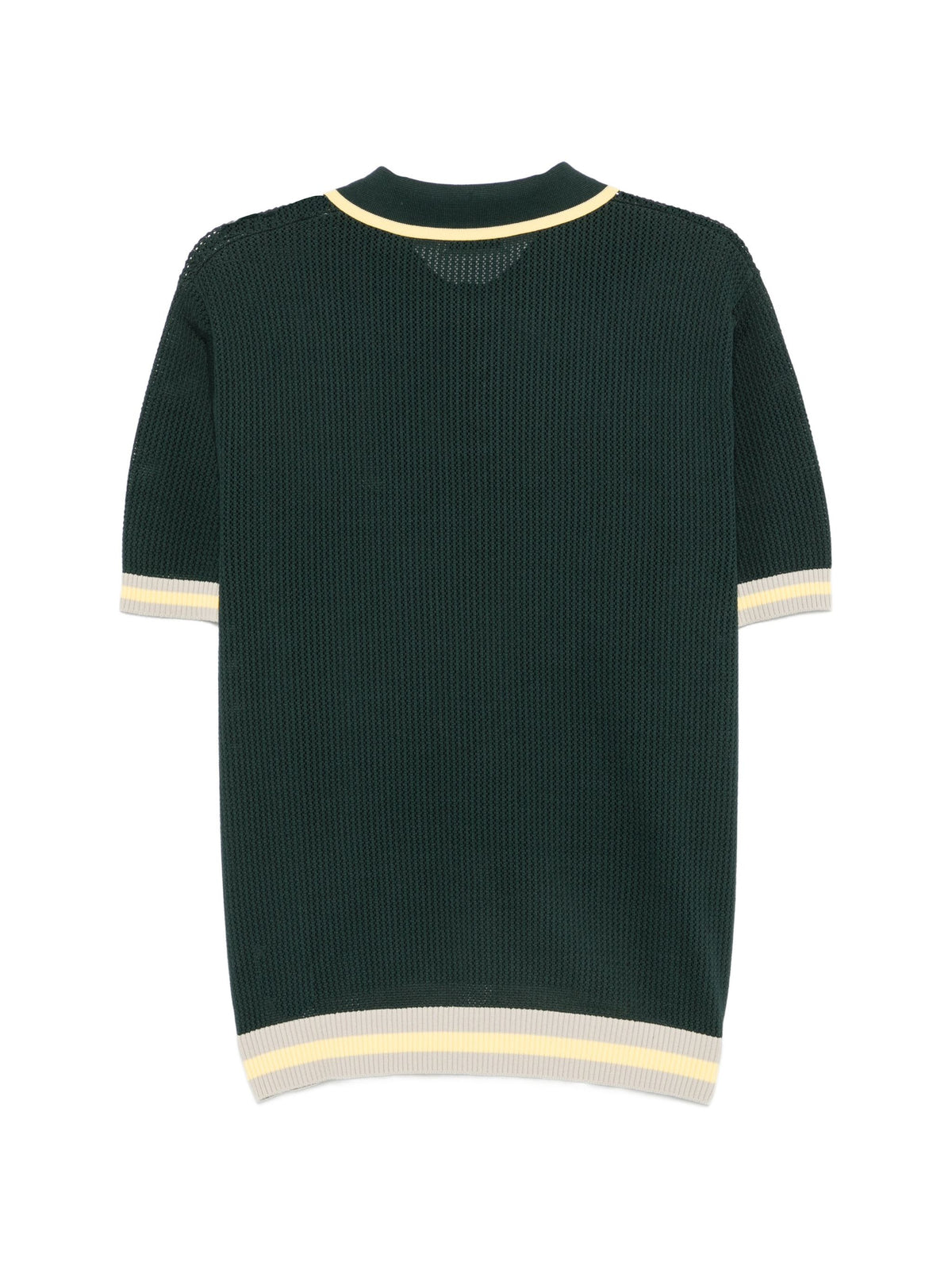 LES DEUX LACE KNITTED POLO