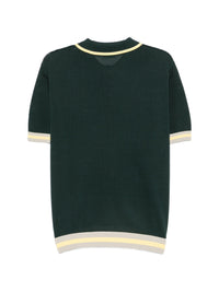 LES DEUX LACE KNITTED POLO