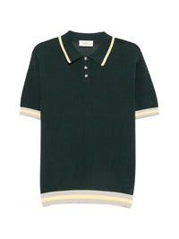 LES DEUX LACE KNITTED POLO