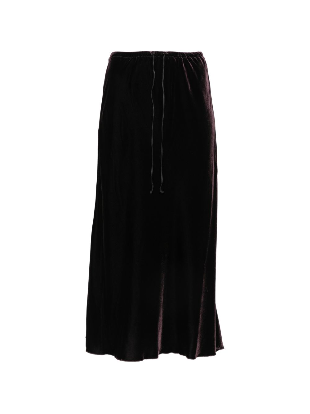 FORTE FORTE VELVET MIDI SKIRT