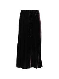 FORTE FORTE VELVET MIDI SKIRT