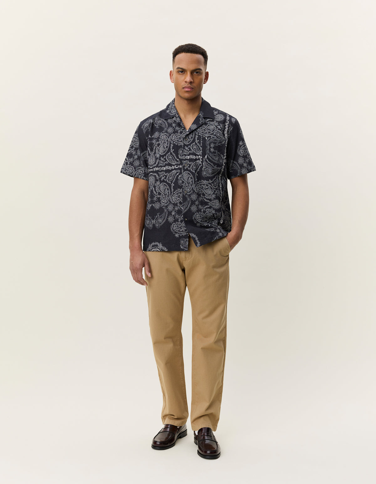 LES DEUX PAISLEY AOP SHIRT