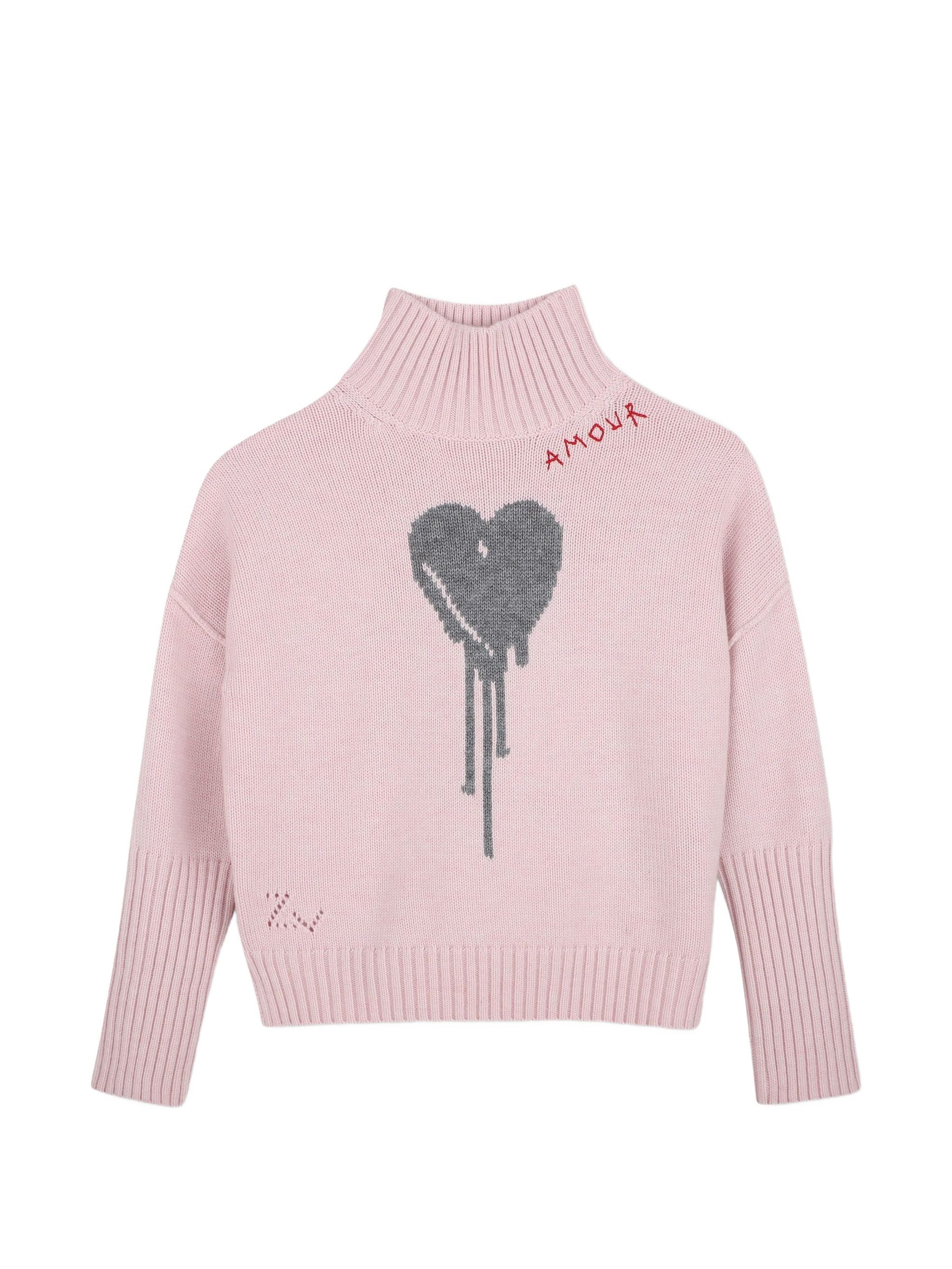 ZADIG & VOLTAIRE HEART SWEATER