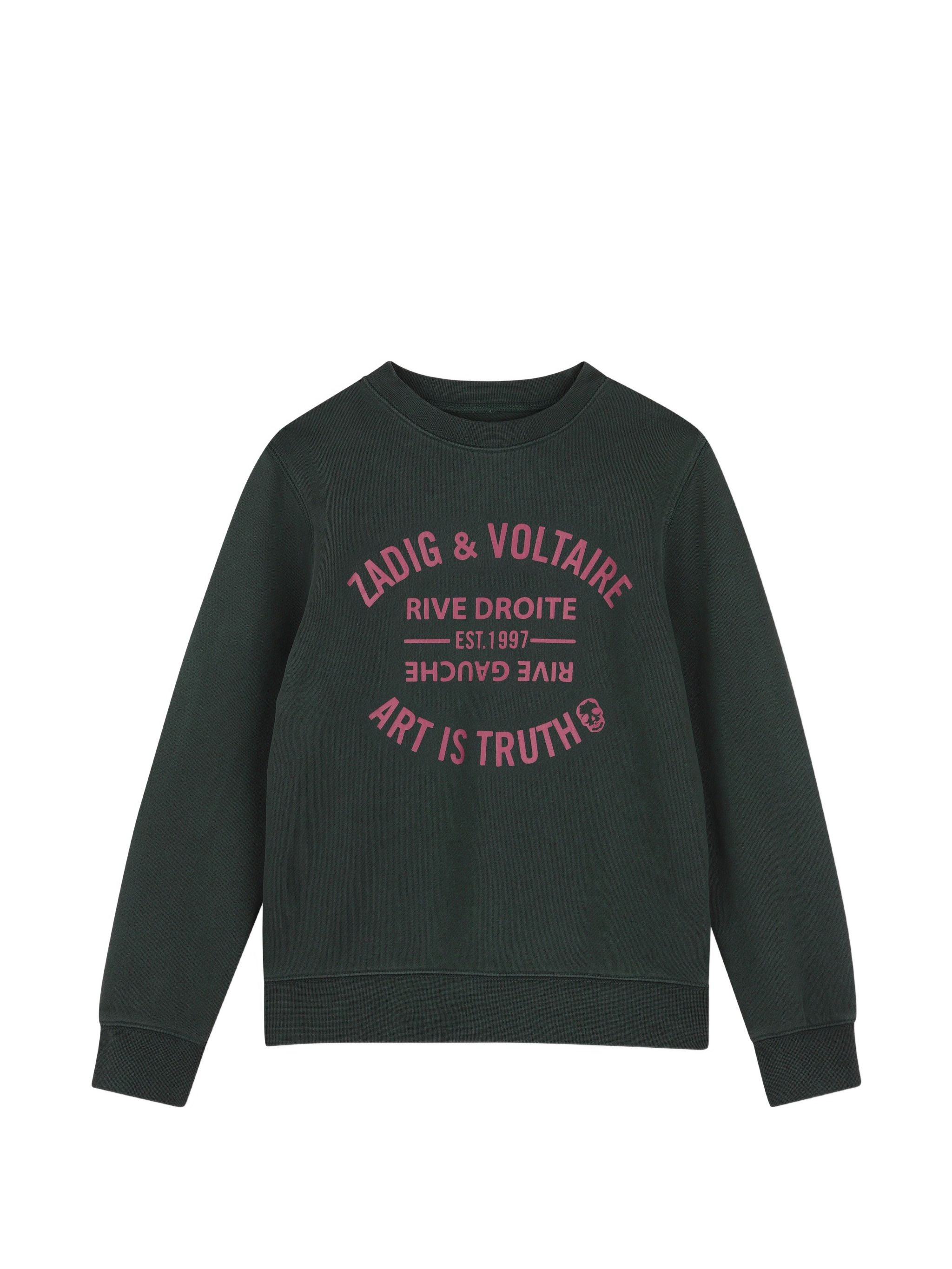 ZADIG & VOLTAIRE LOGO SWEAT