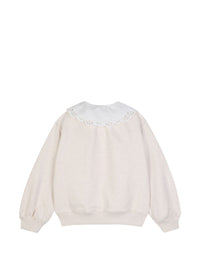 CHLOE-CHLOE COLLAR SWEATHSIRT