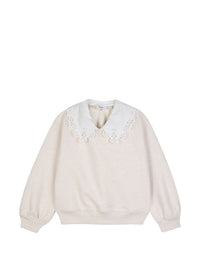 CHLOE-CHLOE COLLAR SWEATHSIRT