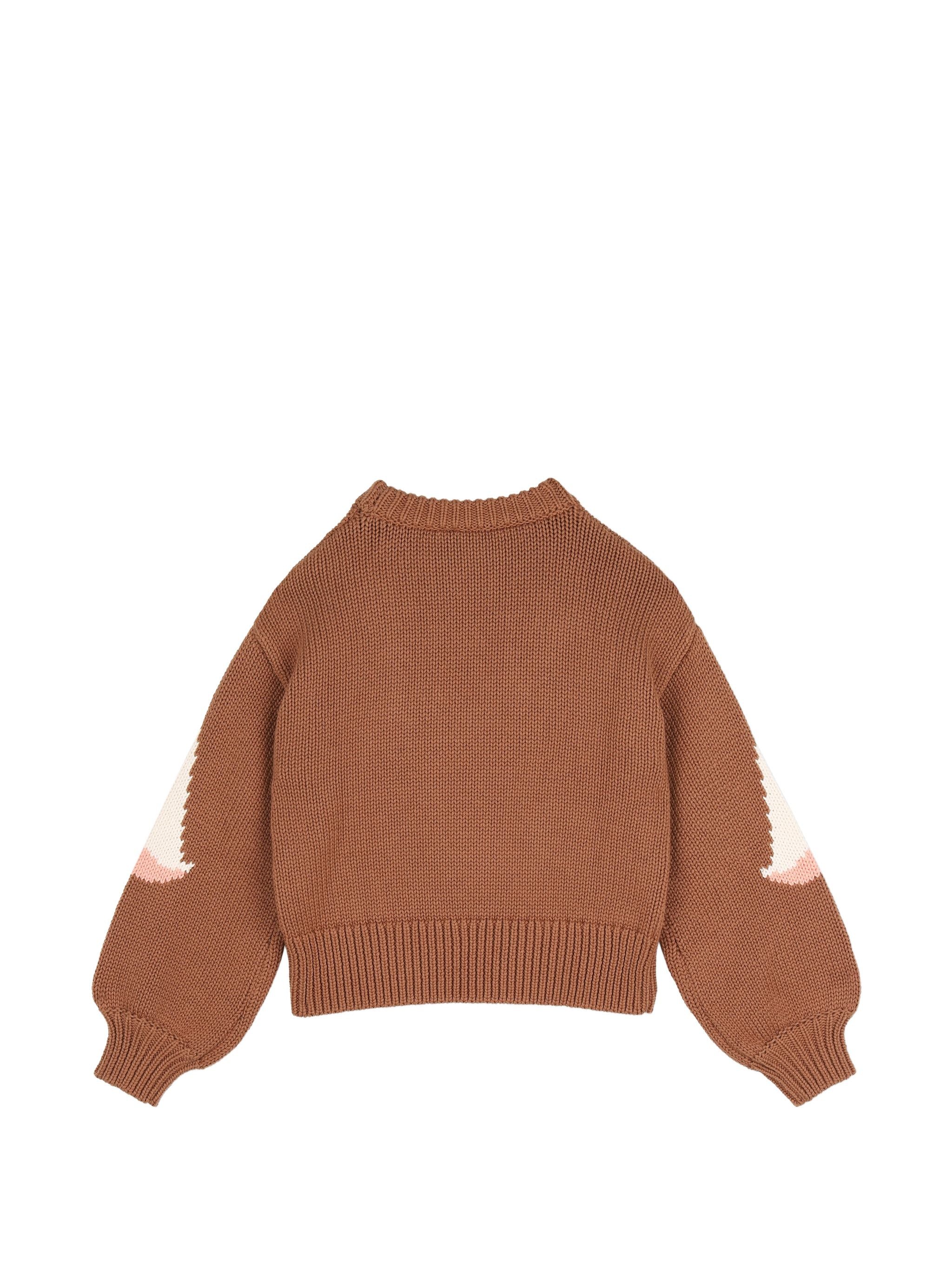 CHLOE-CHLOE FLAMINGO SWEATER