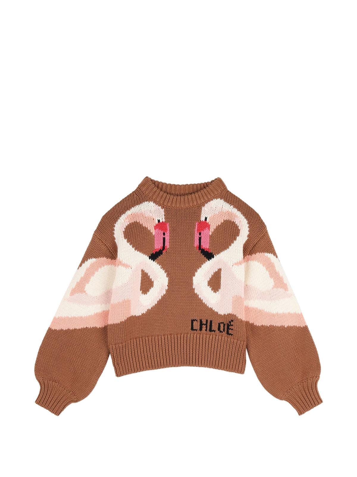 CHLOE-CHLOE FLAMINGO SWEATER