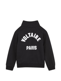 ZADIG & VOLTAIRE HALF ZIP SWEAT