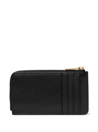TORY BURCH CHARLIE QUILTED ZIP CARD CASE