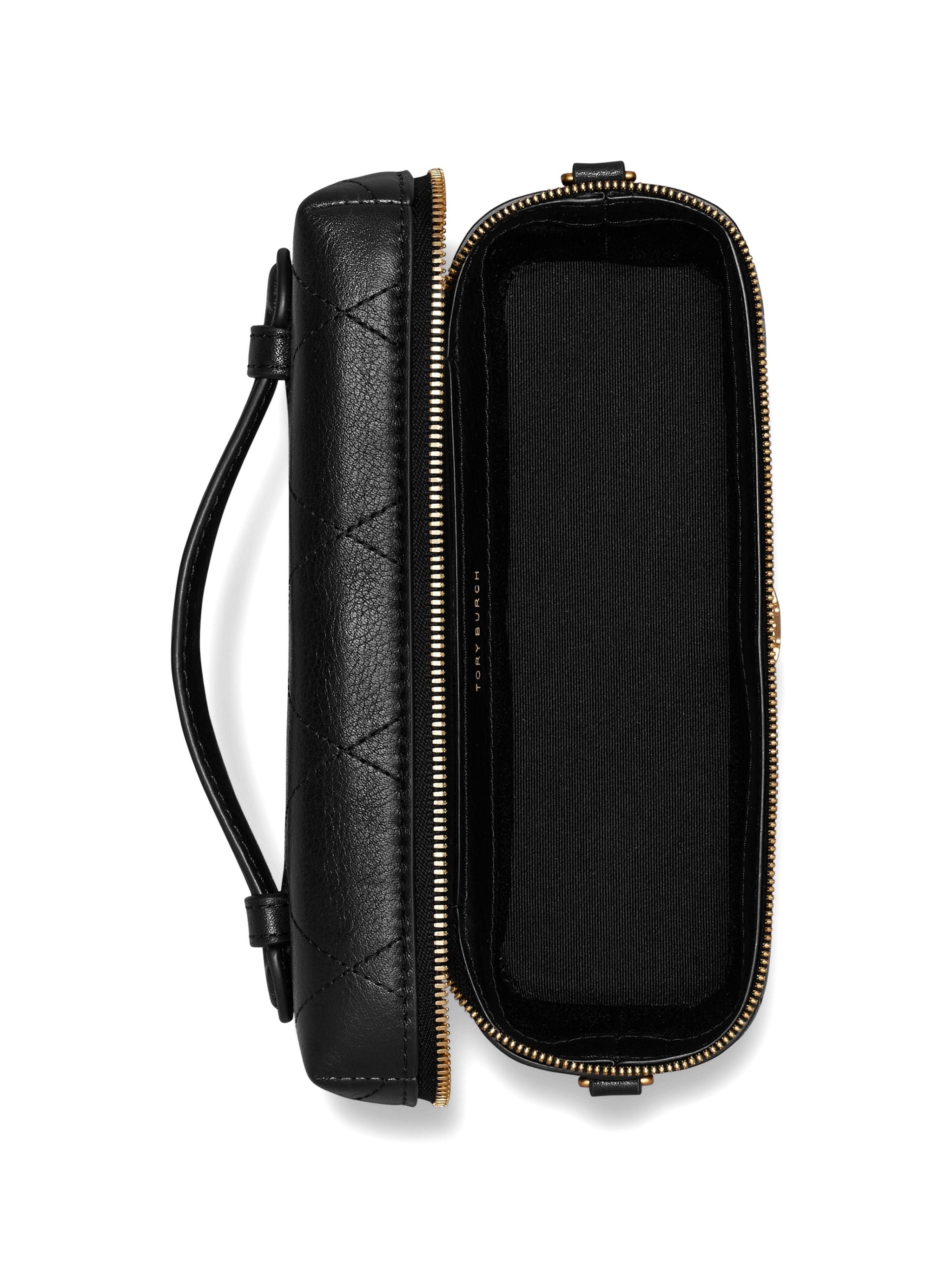TORY BURCH CHARLIE QUILTED VANITY CASE