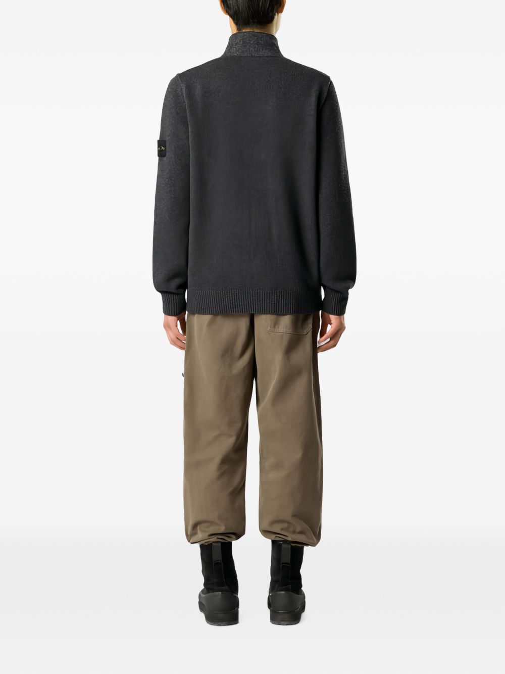 STONE ISLAND COMPASS CARDIGAN