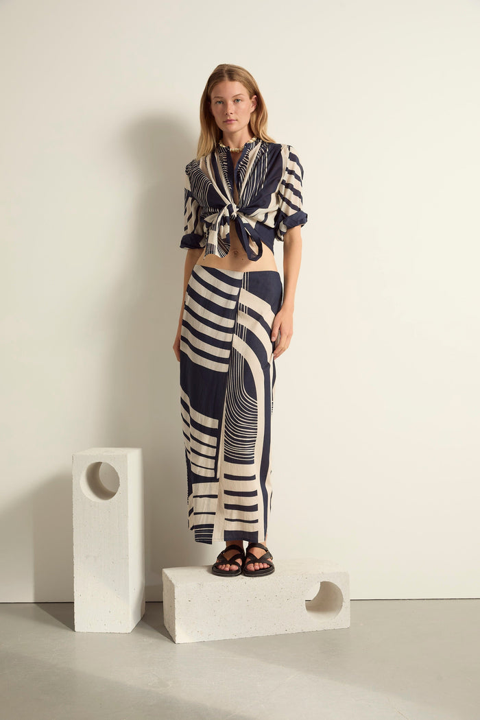 MARE DI LATTE PIA SKIRT CAROUSEL