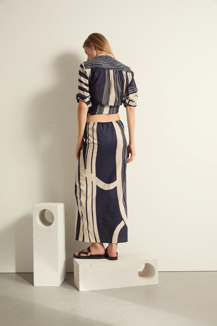MARE DI LATTE PIA SKIRT CAROUSEL