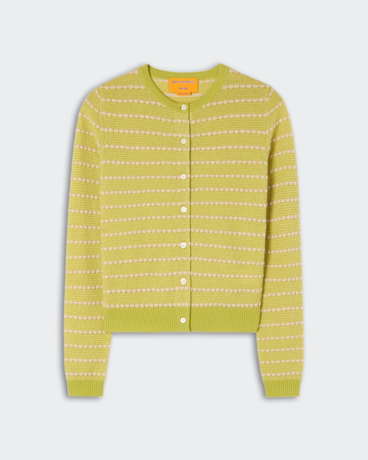 GUEST IN RESIDENCE PEBBLE STRIPE JANE CARDIGAN