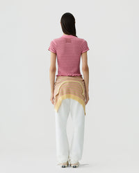 GUEST IN RESIDENCE SMOCKED SHRUNKEN POLO