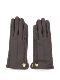 GIANNI CHIARINI LEATHER GLOVES