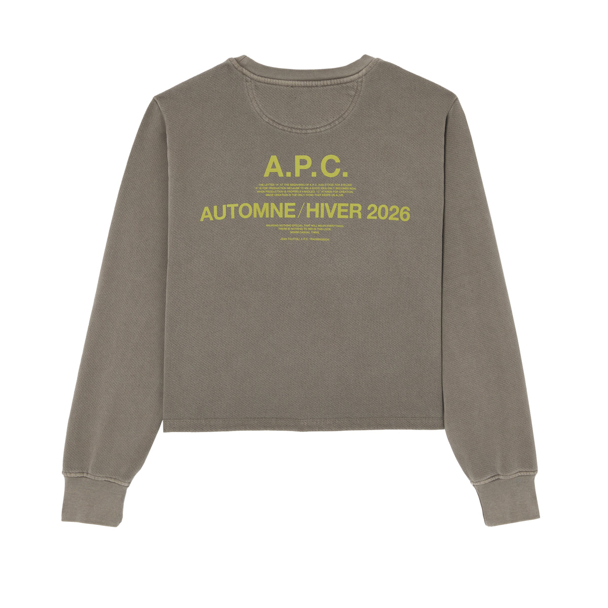 A.P.C. AUTUMN SWEAT