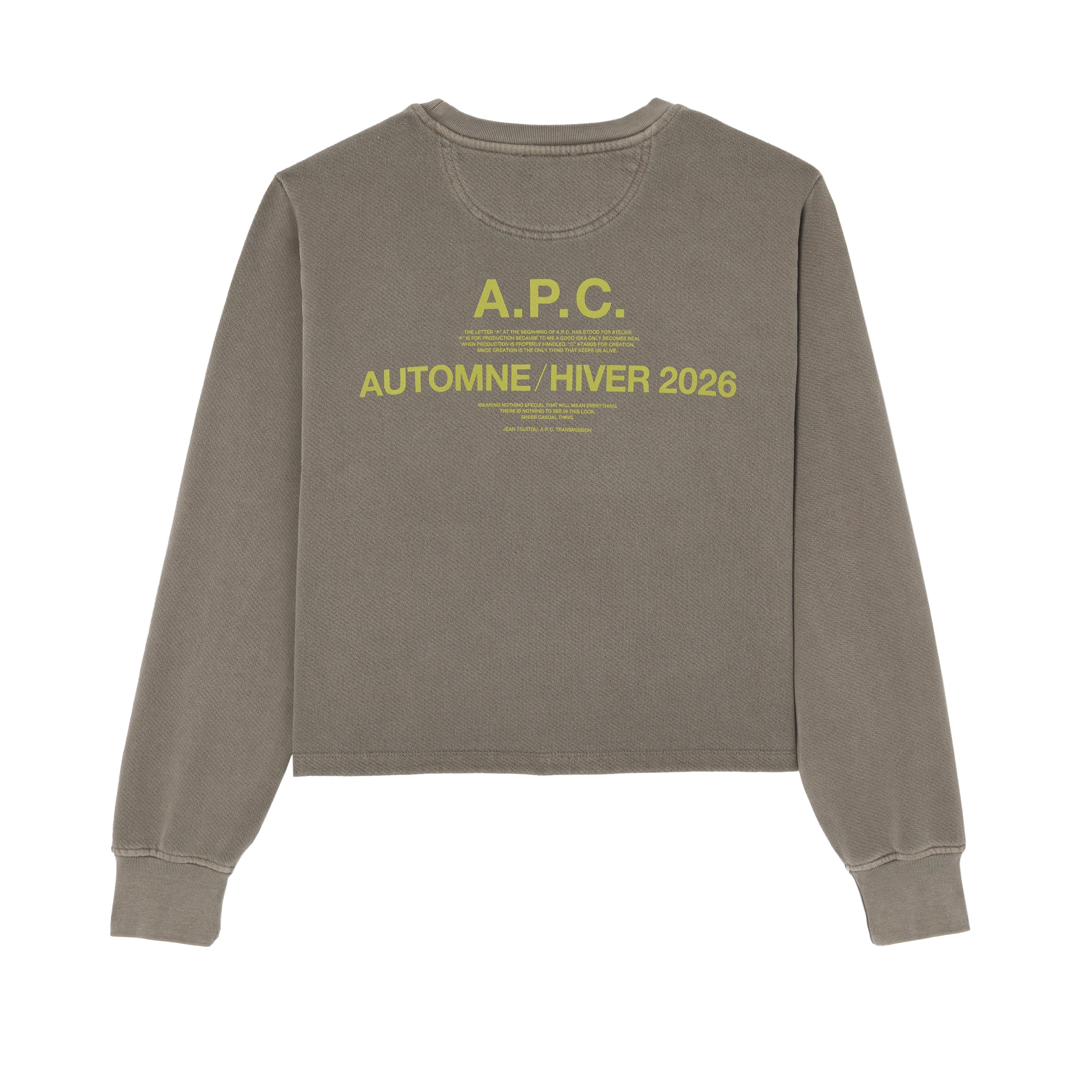 A.P.C. AUTUMN SWEAT