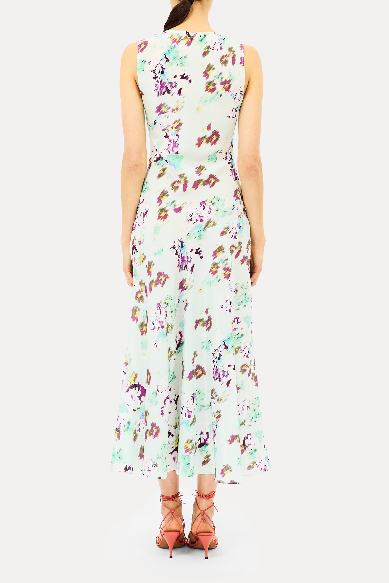 ULLA JOHNSON ELOWEN SL SILK DRESS