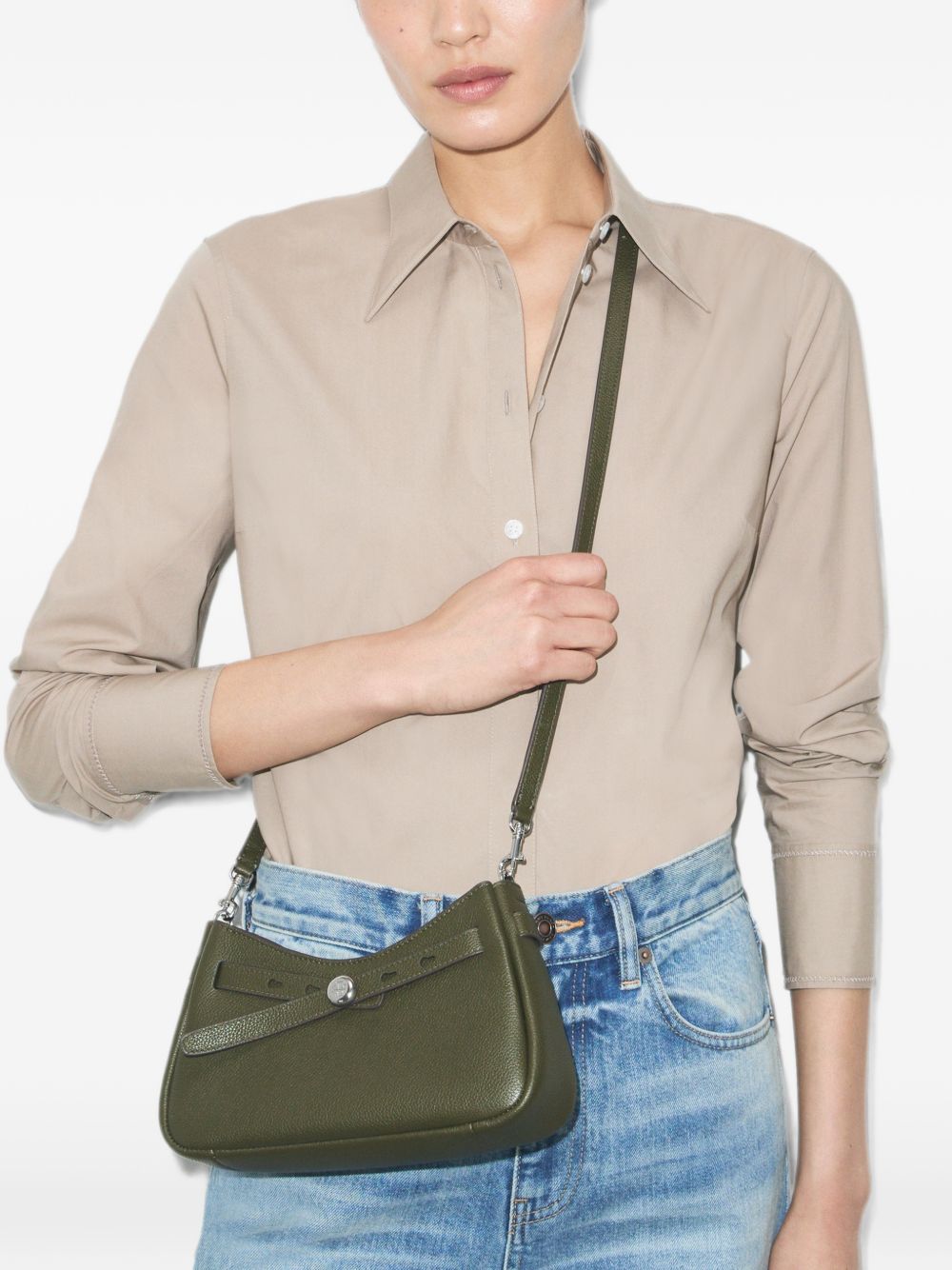 TORY BURCH ROMY ZIP TOP CROSSBODY
