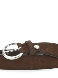 GIANNI CHIARINI SUEDE BELT 3.5 CM