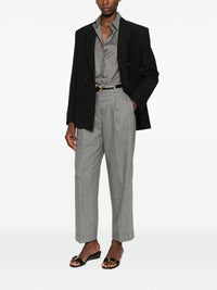 PESERICO SIGN FLANNEL TROUSERS
