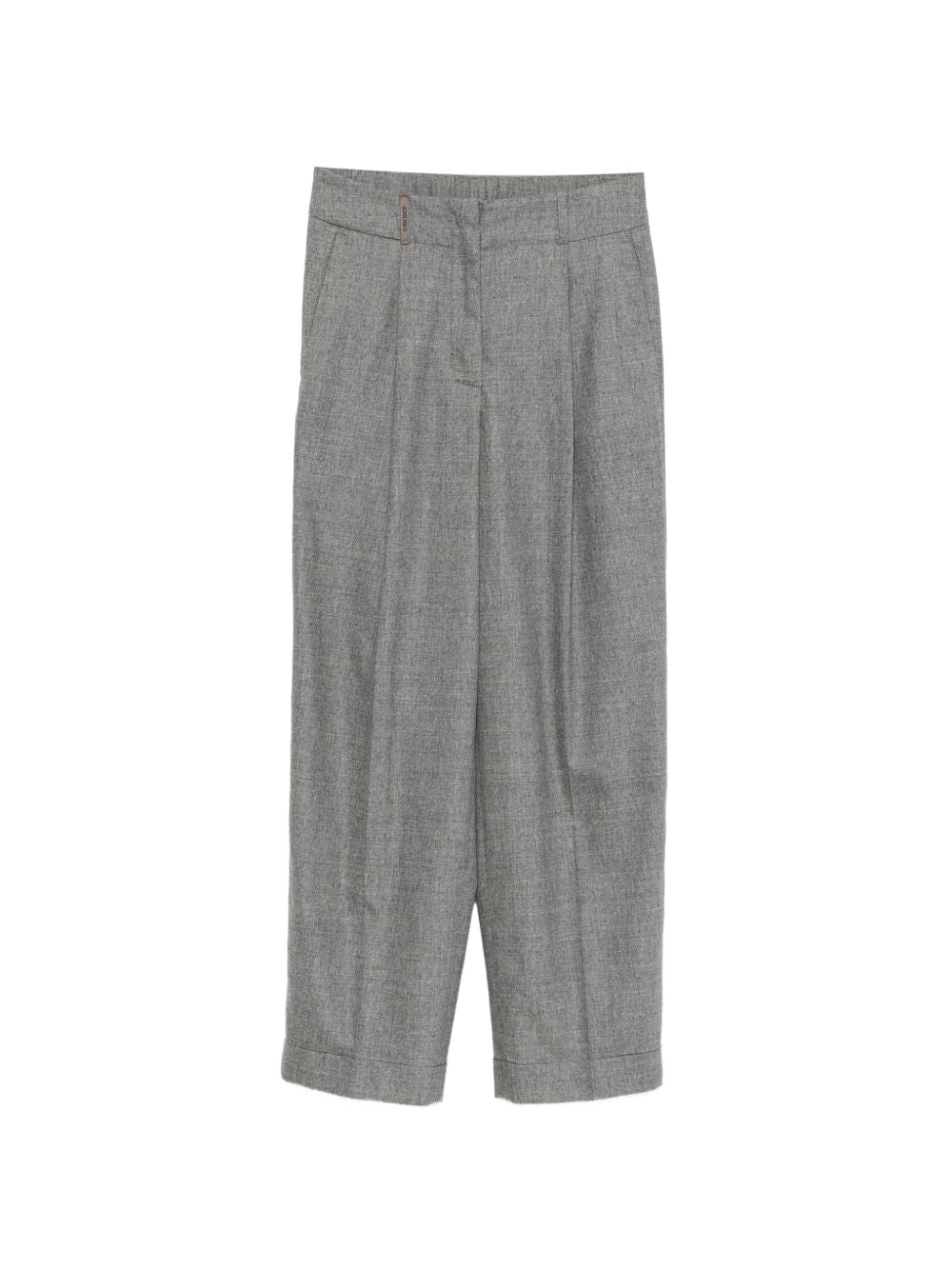 PESERICO SIGN FLANNEL TROUSERS