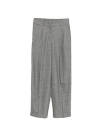PESERICO SIGN FLANNEL TROUSERS