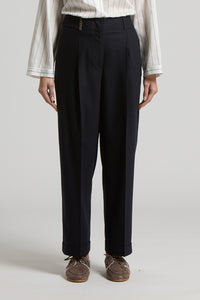 PESERICO SIGN FLANNEL TROUSERS