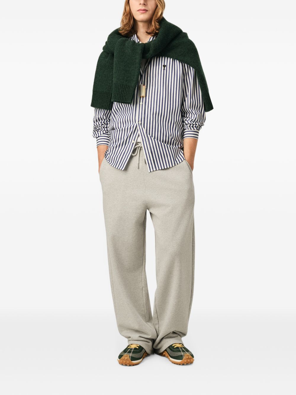 AMI PARIS ADC STRIPED SHIRT