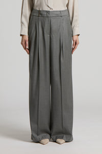 PESERICO SIGN TWILL TROUSERS
