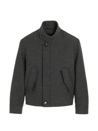 AMI PARIS PADDED HARRINGTON JACKET
