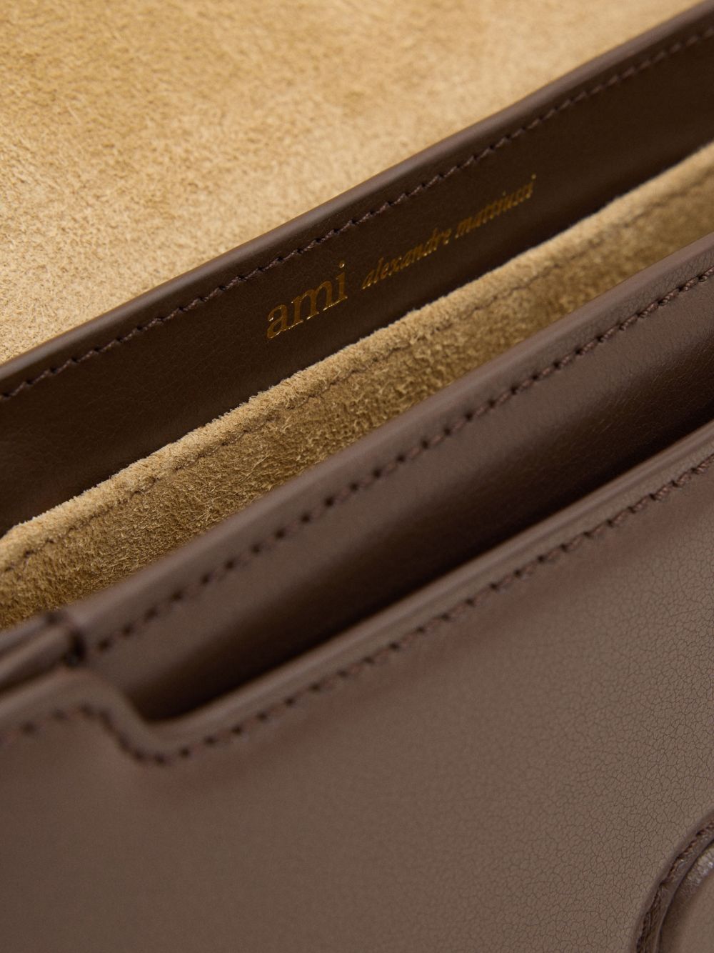 AMI PARIS SHOULDER PARIS BAG